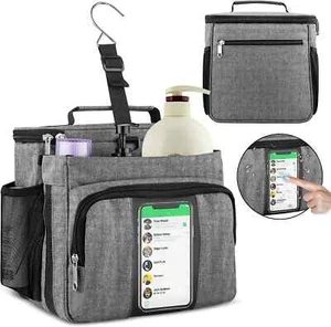 Shower Caddy Tote Bag, Bukere Portable Shower Caddy for College Dorm Travel, Sep - Picture 1 of 8