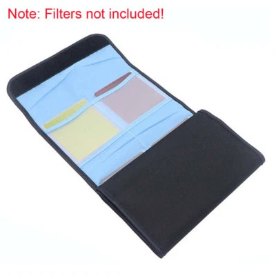 3 4 6 Slot Foldable Lens Filter Bag Pouch Case Cokin Star UV CPL Pocket Holder - Image 1 of 4