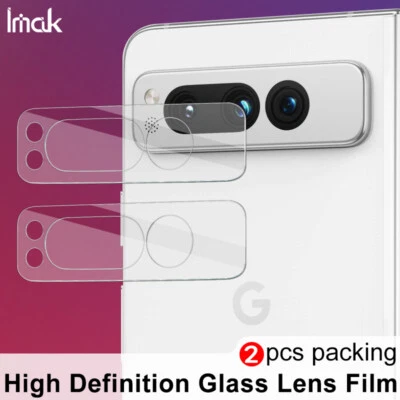 Protector de vidrio suave IMAK para Google Pixel plegable, lente de cámara cobertura completa Foto 1 de 4