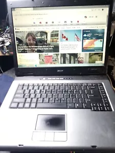ACER Aspire 3610 Win7 250GB HD 1gb RAM BOOTS OK Listing for PARTS only - Picture 1 of 7