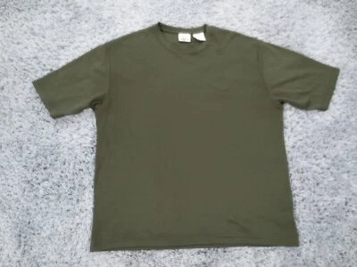 Camisa De Colección City Streets Para Hombres XL Verde Poliéster Acanalado Tejido Cuello Redondo Camiseta Foto 1 de 4