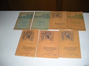 7 different Books on Diesel Locomotives from International Correspondence School - Picture 1 of 12