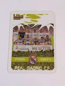 Real Madrid Team Beckham Raul #2 Mundicromo Liga Kristallkarten 2006-07 selten - Bild 1 von 12