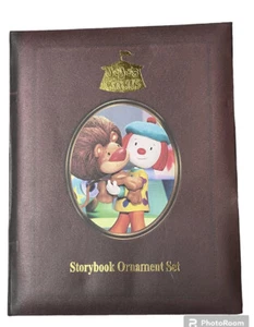 DISNEY JOJOS CIRCUS STORYBOOK ORNAMENTS NEW OPEN BOX NEVER USED BUT NO TAGS - Picture 1 of 8