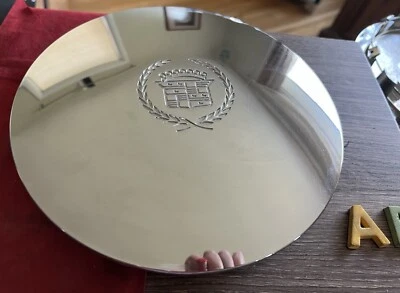 #AB 1) 2000-11 Cadillac Deville DTS limusina fúnebre cromo OEM tapa central 9593488 Foto 1 de 4