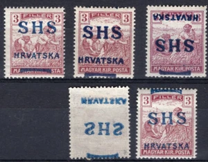 YUGOSLAVIA, SC # 2L7, ERRORS MH - Imagen 1 de 1