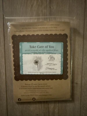 ¡Nuevo! Estampillas de goma de Unity Stamp Company cuida de ti Foto 1 de 2