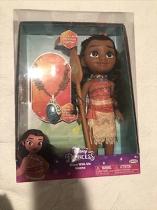 Disney Princess Share With Me Moana Puppe mit Ruder und Halskette für Kind - Bild 1 von 1