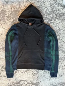 Kith Colorblock Adam Combo Knit Hoodie Limited Edition - kariert Gr. XS - Bild 1 von 8