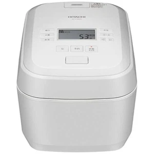 HITACHI RZ-V100JM-W Rice Cooker 5.5 Cups Pressure Steam 100V White/Made in Japan - Picture 1 of 17