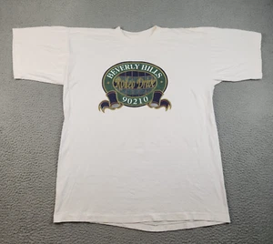 Vtg 90s Beverly Hills Cali Rodeo Dr Shirt Extra Large Wilshire Sunset Boulevard - Picture 1 of 10