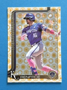 Hunter Renfroe 2025 Topps Series 2 (SP) Holiday Sun Foil #598 KC Royals - Picture 1 of 2