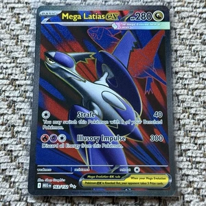 Mega Latias ex 163/132 Ultra Rare Full Art Pokemon TCG Mega Evolution NM/M - Bild 1 von 7