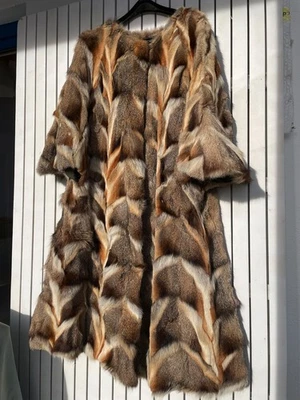 Echtpelz Lodenfrey Damen Cape Rotfuchs Pelz - Bild 1 von 4