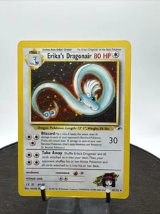 Erika's Dragonair - Gym Heroes Unlimited Holo Rare 4/132 (2000) Pokémon TCG - Picture 1 of 24