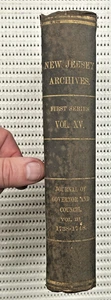1891 Documents Relating To The Colonial History Of The State Of New Jersey Vol.3 - Picture 1 of 7