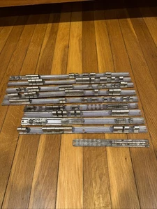 Snap on Tools Socket Rails Lot of 10 Racks 1/4”,3/8” And 1/2” A267 A270 Used - Bild 1 von 15