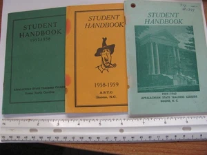 1957-1960 Appalachian State Teachers College Schülerhandbuch - Bild 1 von 3