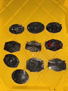 9 Stück Harley Davidson Gürtelschnallen - Bild 1 von 21