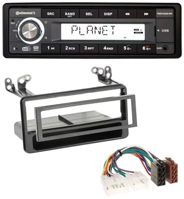 Continental USB 1DIN AUX DAB MP3 Autoradio für Toyota MR2, RAV4, Yaris Verso - Bild 1 von 4