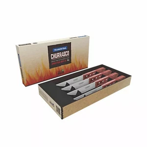 TRAMONTINA JUMBO Steak Stainless Steel Steak Knives Set - Picture 1 of 5