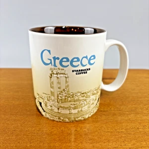 Taza Starbucks Grecia Global Icon Collector Series 16 oz café té - Imagen 1 de 11