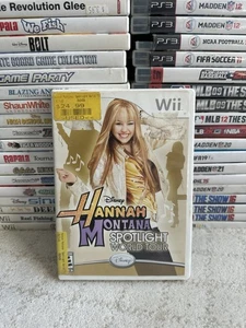 Hannah Montana: Spotlight World Tour (Nintendo Wii) Complete CIB - Picture 1 of 3