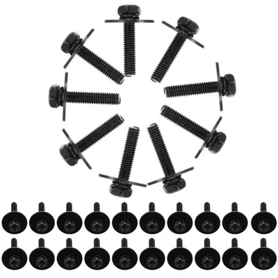  100pcs Metal Drum Set Screws Drum Mount Nuts with Washer Drum Set Lugs - Bild 1 von 4