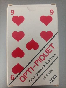 Opti-Piquet, 36 Spielkarten "Die Mobiliar", AGMüller Schweiz - Bild 1 von 7