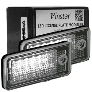 LED Kennzeichenbeleuchtung für AUDI A3 8P A4 B6 B7 A5 8F A6 4F A8 D4 Q7 4L - Bild 1 von 5