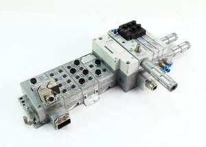 Festo VTSA-F-FB 547965 Ventilinsel: CPX-M-FB34 + 557377 + 3x 539182 -used/Attn.- - Bild 1 von 12