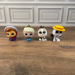 Disney Doorables Frozen Anna Elsa Olaf Figuren Spielzeug Sammlerstücke 4 Stück - Bild 1 von 6