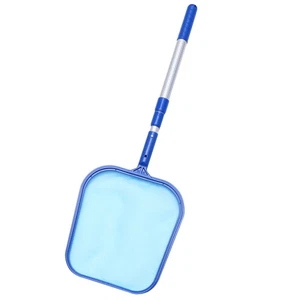 Malla de hojas Poste de aluminio Piscina Suministros de limpieza Red Herramientas de natación - Imagen 1 de 12