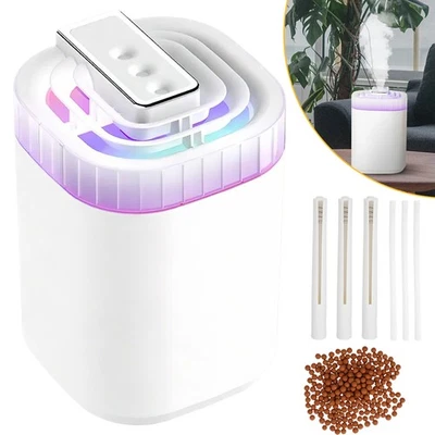 3L Luftbefeuchter Raumbefeuchter Ätherische Öle Diffuser Diffusor mit Nachtlicht - Bild 1 von 4
