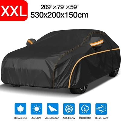 Cubierta de coche completa XXL sedán almacenamiento impermeable protección UV para Mercedes-Benz Clase S Foto 1 de 4