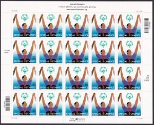 Scott #3771 Special Olympics Full Sheet of 20 Stamps - MNH - Picture 1 of 1