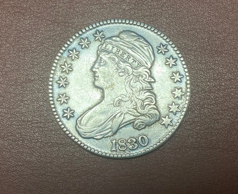 1830 Bust Half Dollar**** High Grade Cover