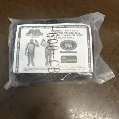 Millenium Treestands H-600 Full Body Fall Arrest Harness Safe Link - Brand New - Image 1 of 2