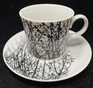 Vera per Mikasa la tazza e piattino betulla - nero L1078 - Foto 1 di 6