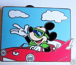 Pin de crucero Mickey Mouse serie cordón fundido de Disney WDW - Imagen 1 de 2