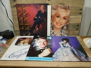 X6 Dolly Parton Mel Tillis Kenny Rodgers Loretta Lynn Souvenirprogramm Buch Lot - Bild 1 von 6
