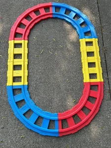 Playskool FAO Schwarz 8 Pc TRACK ONLY for Electric Battery Op Ride On Train - Picture 1 of 1