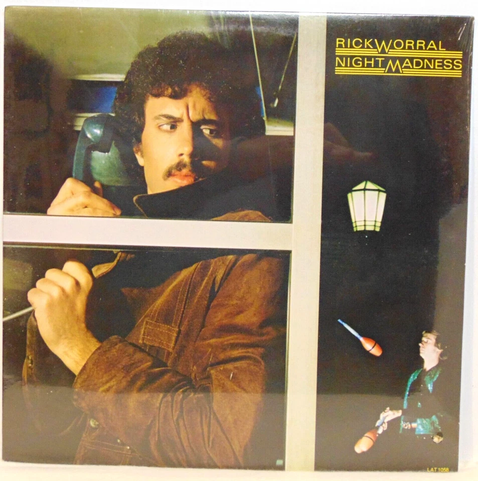 Rick Worral ‎– Night Madness -1978 Attic ‎LAT 1058 Folk Rock Vinyl LP NOS SEALED Foto 1 de 4