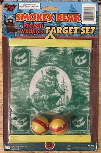Vintage Smokey Bear Target Set - Gordy Toy - Unopened - NOS - Picture 1 of 3