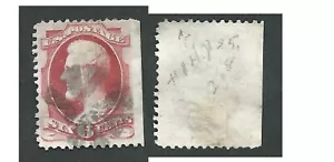 Scott 148, 6c Lincoln, Carmine, VF, SE, USATO, BELL'ASPETTO - Foto 1 di 1