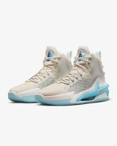 Nike Air Zoom GT Jump Ep CZ9907-200 Men’s 10.5 New Pearl White Vivid Sky Blue - Picture 1 of 9