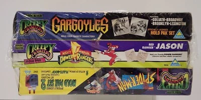 Vtg Creepy Crawlers Pack Of 3 Mold Pak Sets Spiderman/Red Power Ranger/Gargoyles - Image 1 of 4