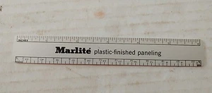 Regla de PUBLICIDAD DE ALUMINIO MARLITE MARSH DE COLECCIÓN 6 PULGADAS Dover OH - Imagen 1 de 2