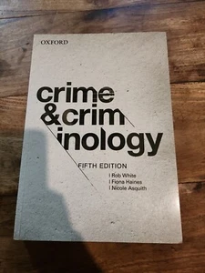 Crime and Criminology 5E, Oxford - Picture 1 of 7