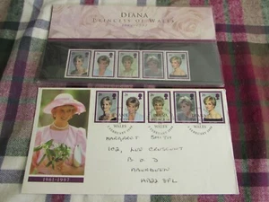 1998 GB FDC First Day Cover & Präsentationspaket - DIANA - PRINCESS OF WALES - Bild 1 von 3